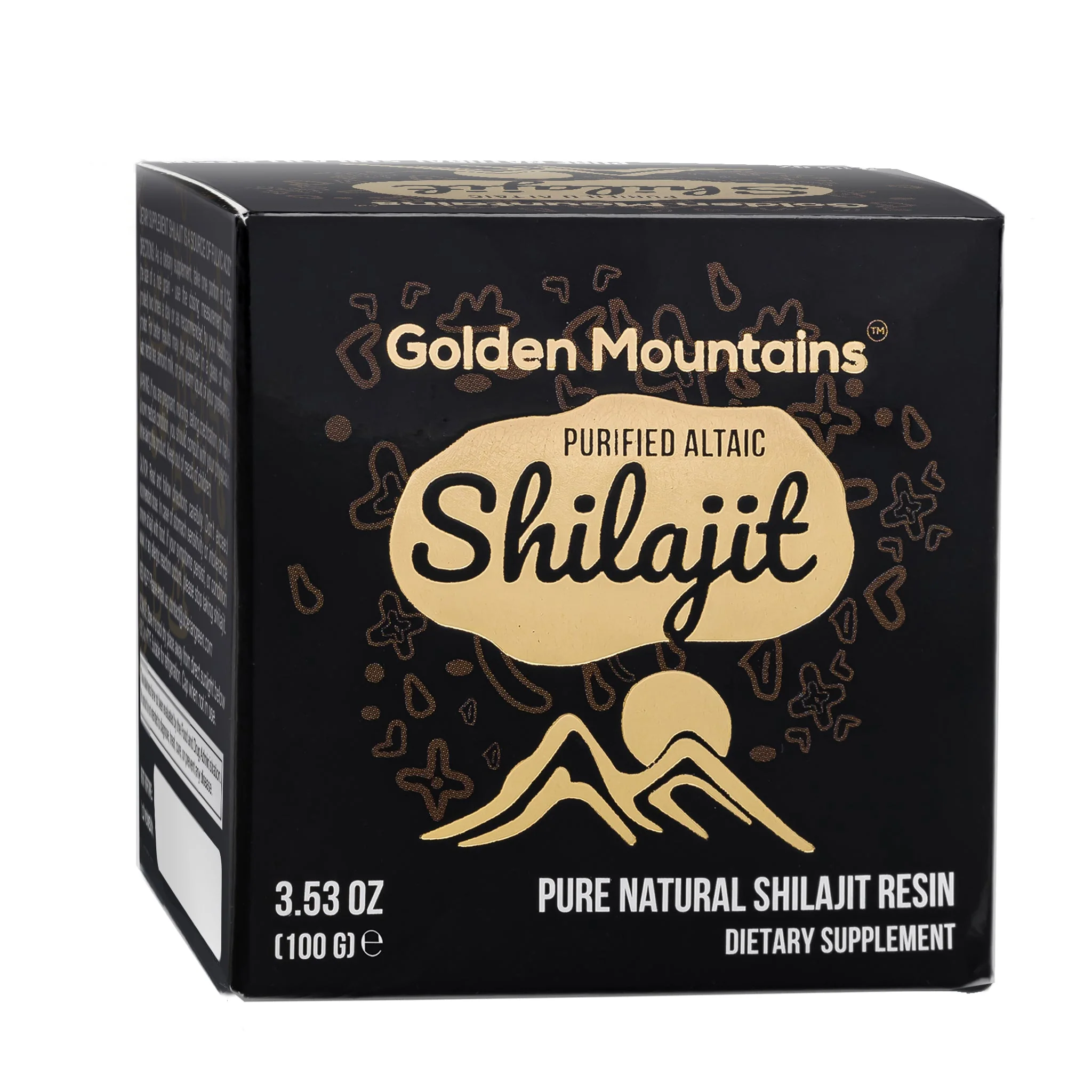 Golden Mountains Shilajit Resin 100g: Pure Altai Mountains Shilajit by Siberian Green - Image 3