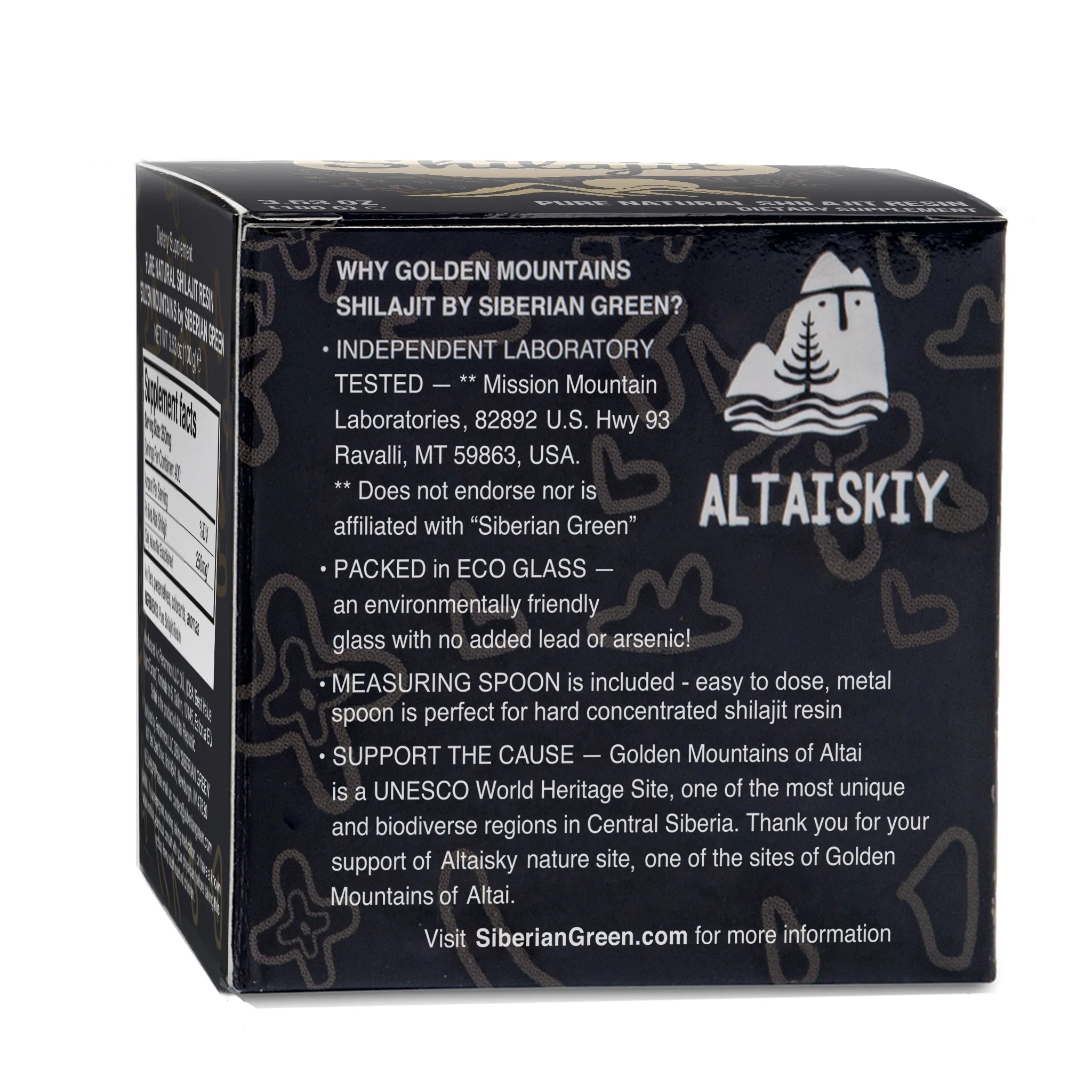 Golden Mountains Shilajit Resin 100g: Pure Altai Mountains Shilajit by Siberian Green - Image 5