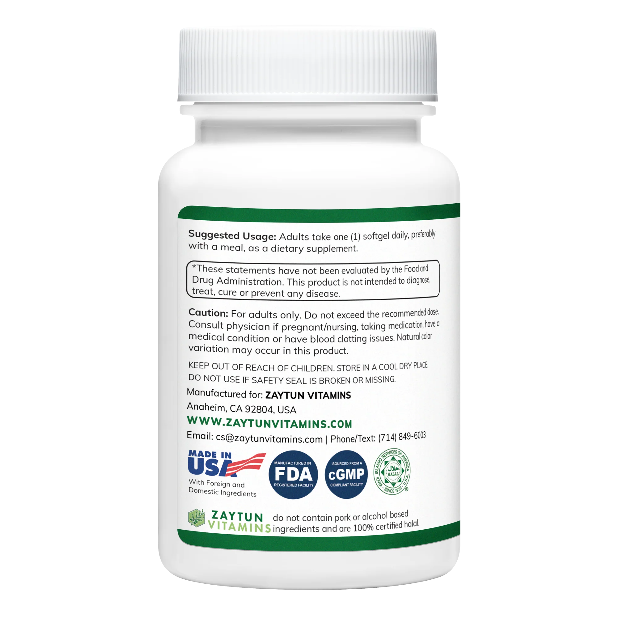 Halal CoQ 10 Softgels - Image 3
