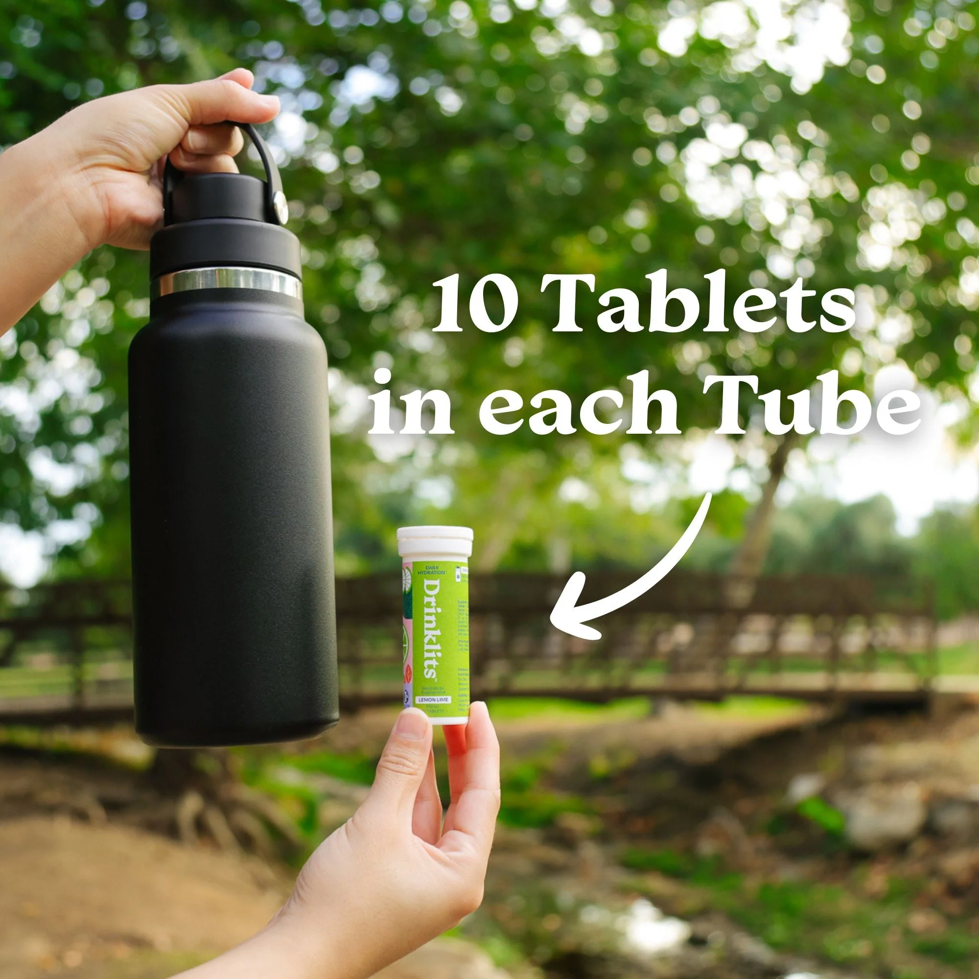 Lemon-Lime & Orange Electrolyte Tablets (2) Tube Bundle by Drinklits - Image 4