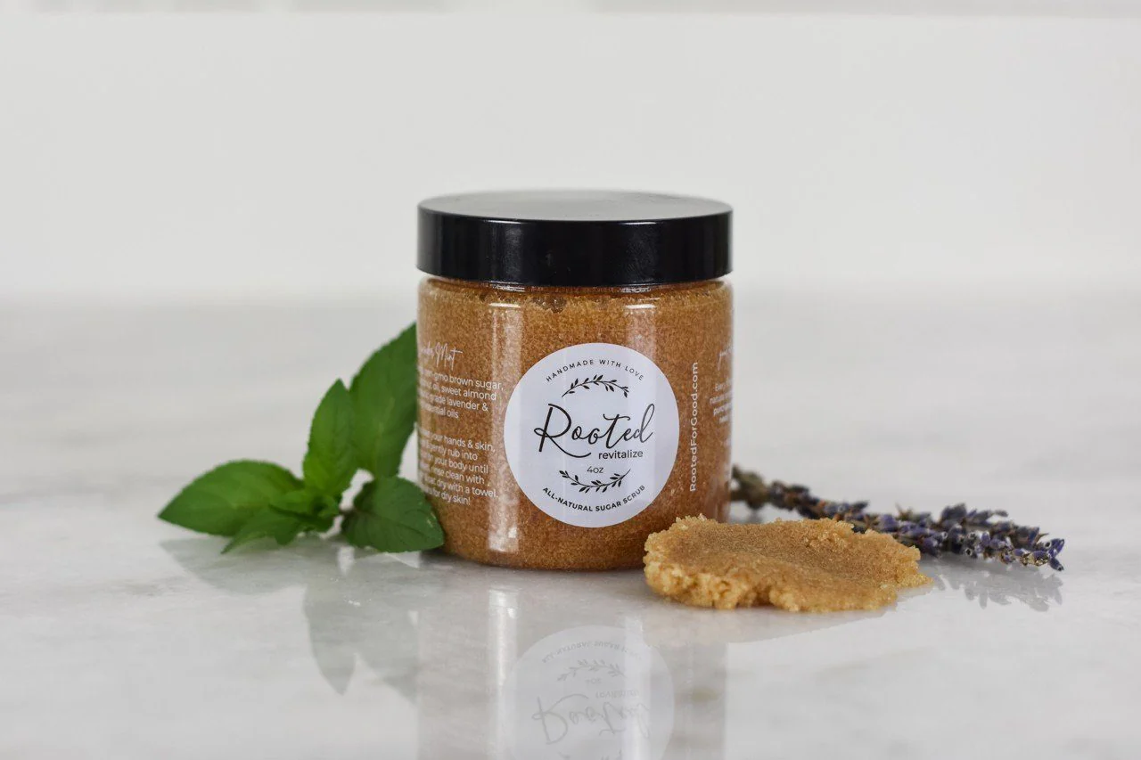 Revitalize Exfoliating Sugar Scrub by Rooted For Good - Image 4