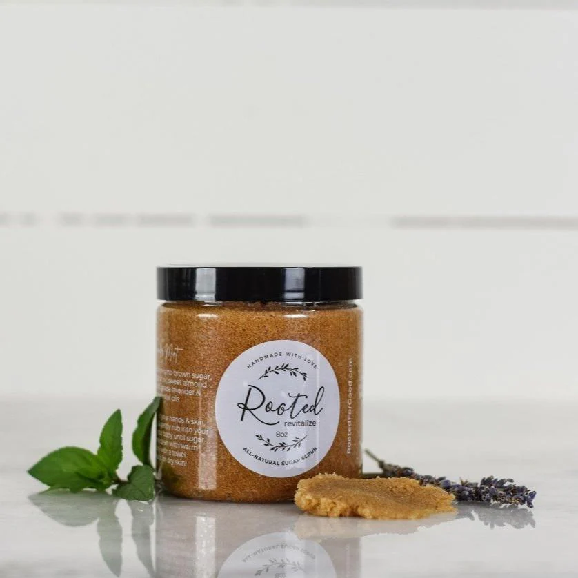 Revitalize Exfoliating Sugar Scrub by Rooted For Good - Image 6