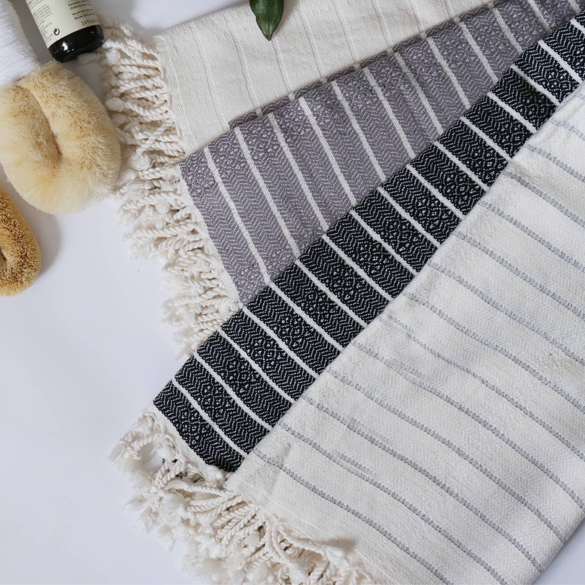 Striped Bamboo Towel by POKOLOKO - Image 6