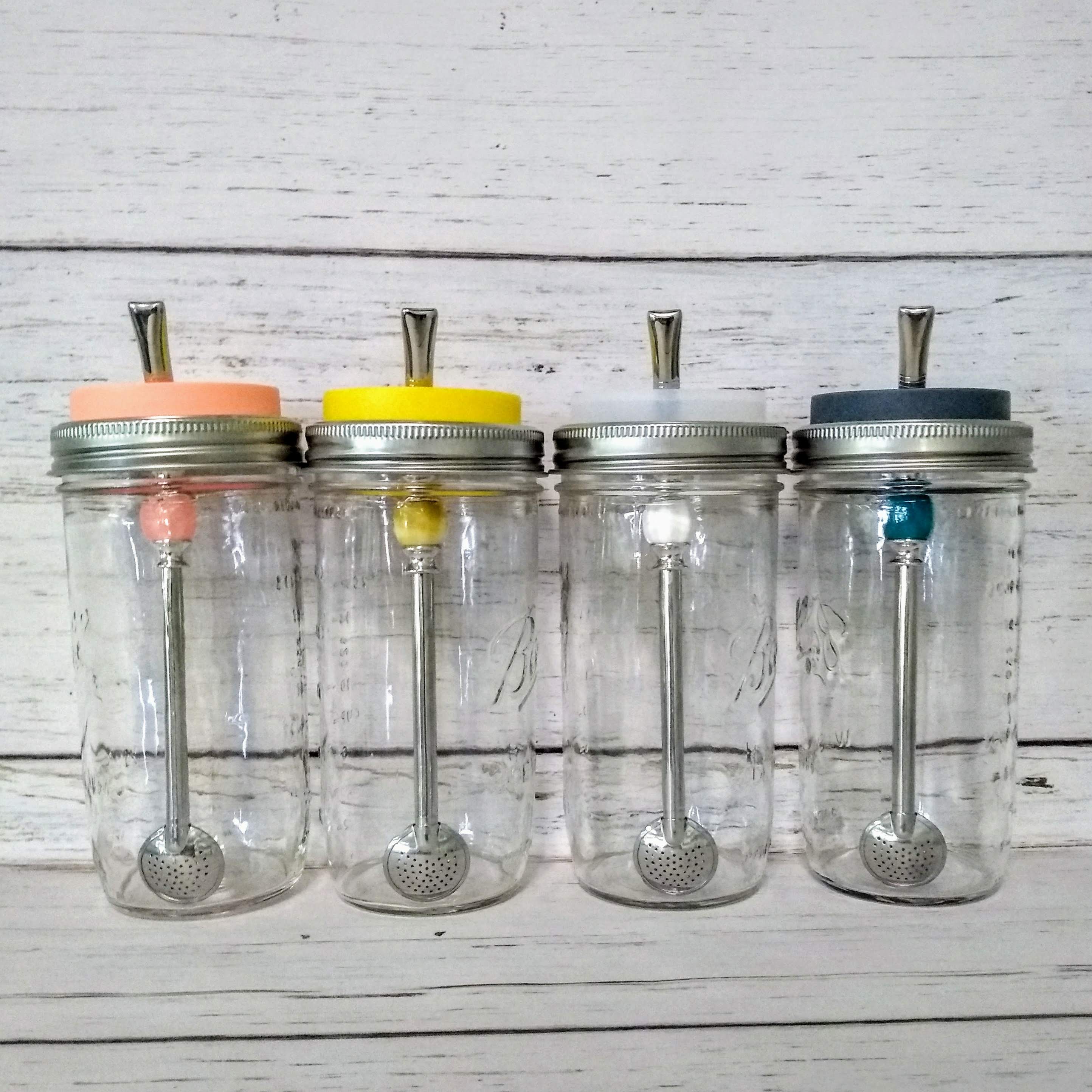 Tea Straw - Bombilla - Removable Head & Cleaning Brush - Image 4